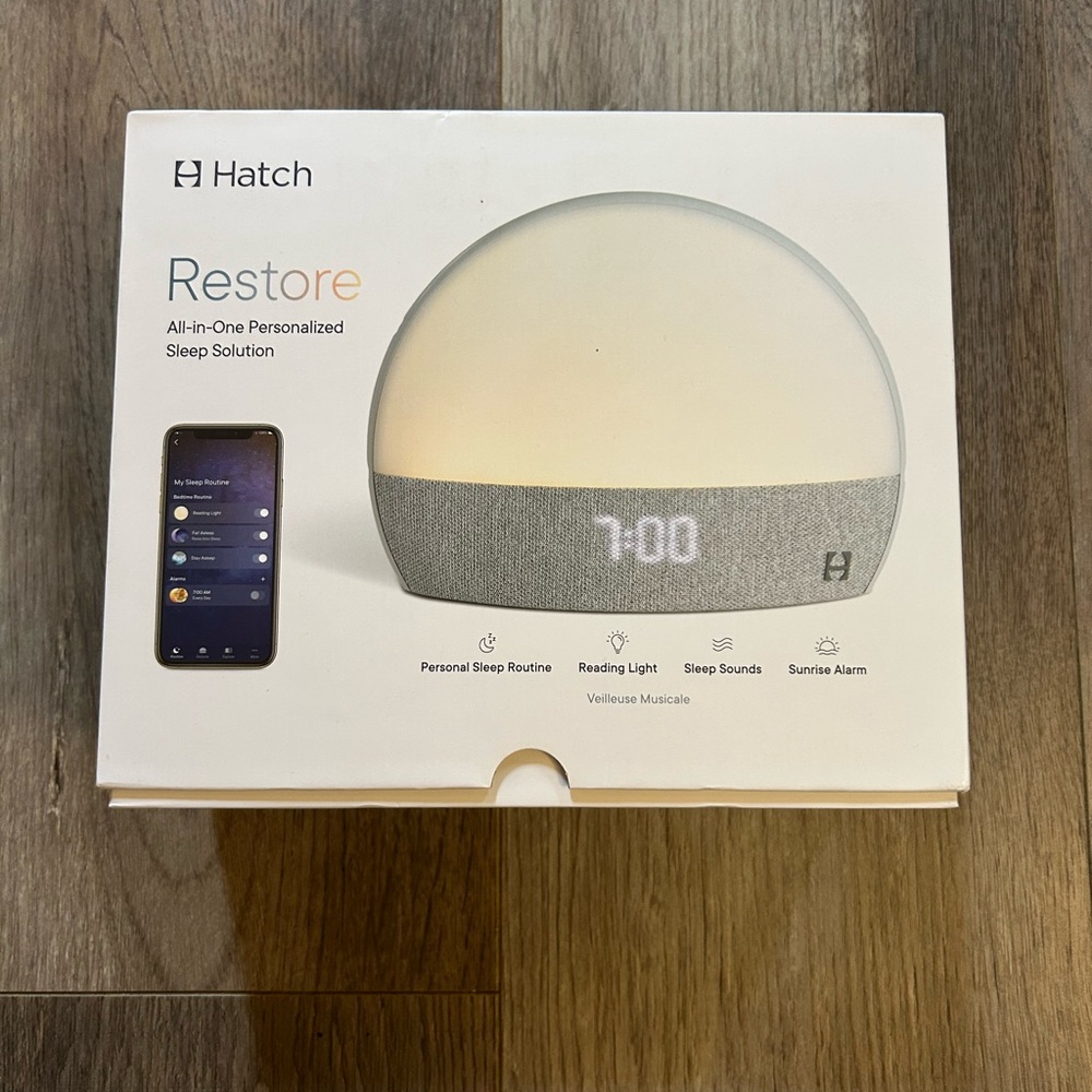 Hatch Restore Sound Machine and Sunrise Alarm, New in Box